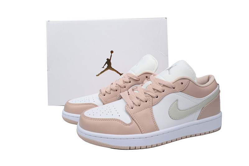 【AA1AQ】粉白 乔丹1代低帮 DC0774-120 Air Jordan 1 Low "Crimson Tint"