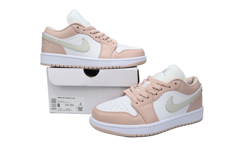 【AA1AQ】粉白 乔丹1代低帮 DC0774-120 Air Jordan 1 Low "Crimson Tint"