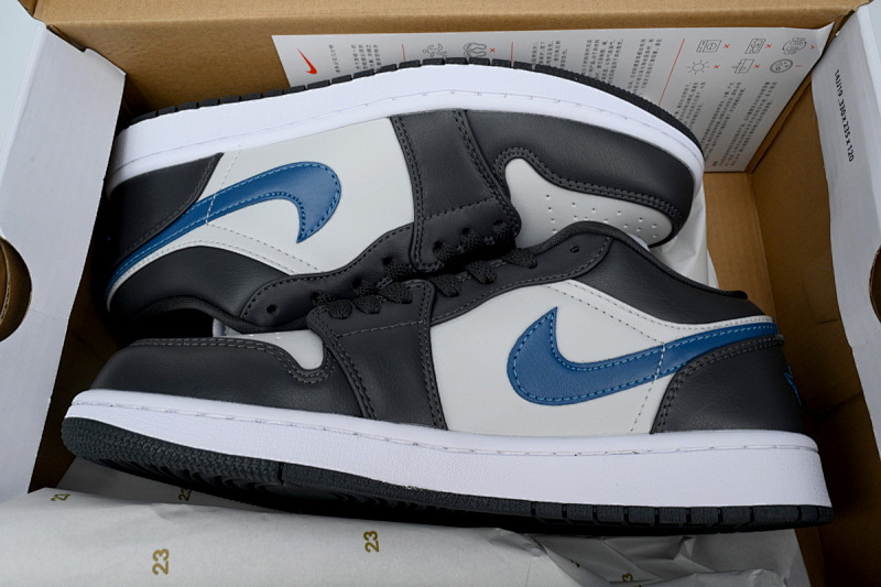 yupoo_326784_27984909.jpg 【AA1AQ】黑灰蓝 乔丹1代低帮 DC0774-040 Air Jordan 1 Low "Sunset Haze"