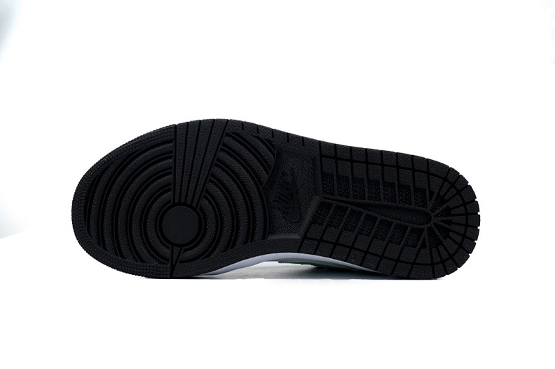 【AA1AQ】白绿黑 乔丹1代低帮 553558-131 Air Jordan 1 Low "Green Glow"