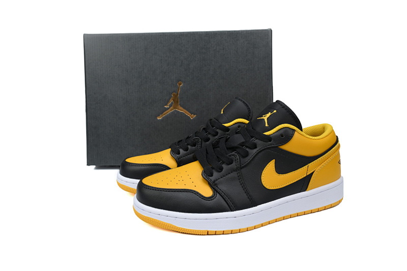 yupoo_326842_3c5c3f1a.jpg 【AA1AQ】黑黄 乔丹1代低帮 553558-072 Air Jordan 1 Low "Yellow Ochre"