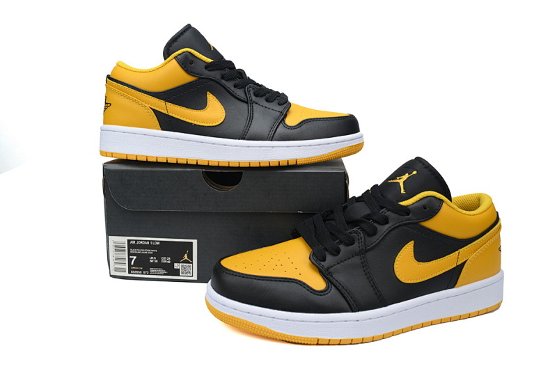 yupoo_326842_7db18328.jpg 【AA1AQ】黑黄 乔丹1代低帮 553558-072 Air Jordan 1 Low "Yellow Ochre"