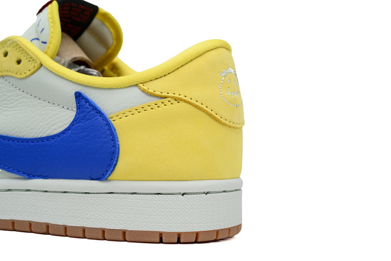 【CA1XP】7.0黄色 纯原乔丹1代低帮 DZ4137-700 Travis Scott x Air Jordan 1 Low OG 'Canary'