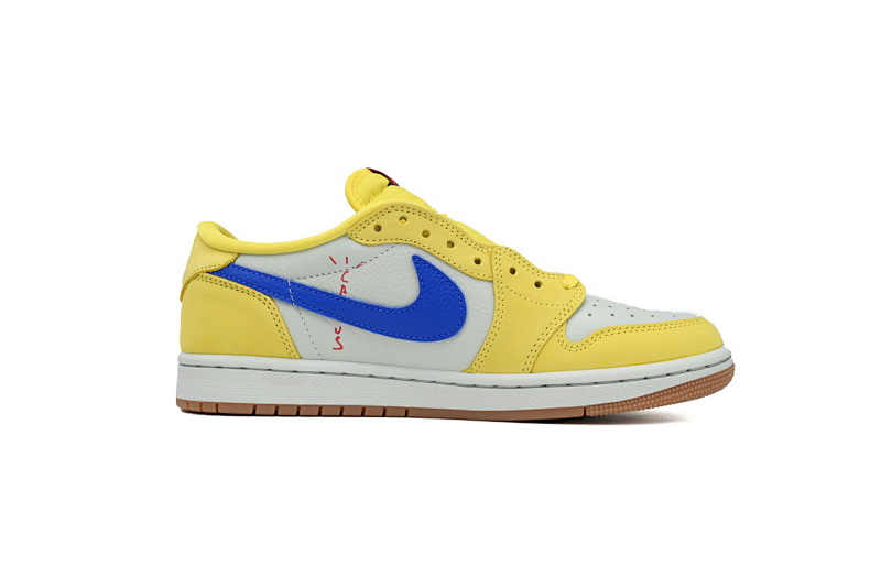 【CA1XP】7.0黄色 纯原乔丹1代低帮 DZ4137-700 Travis Scott x Air Jordan 1 Low OG 'Canary'