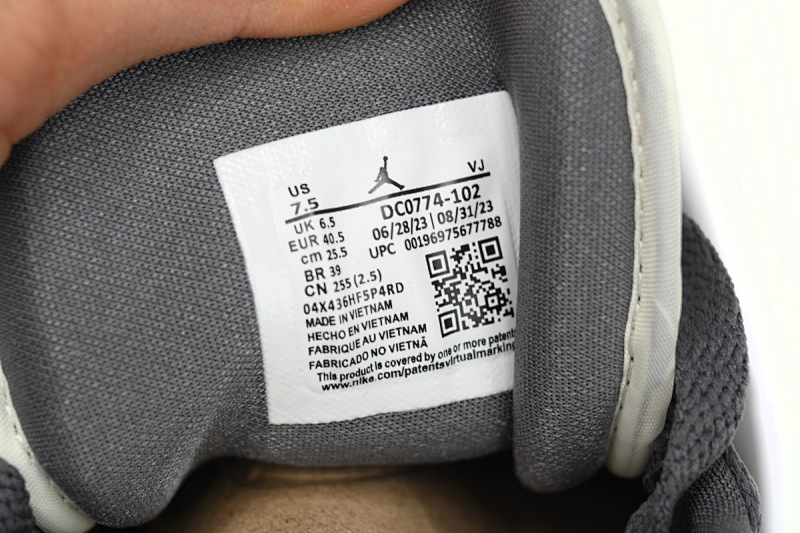 【AA1AQ】深灰 乔丹1代低帮 DC0774-102 Air Jordan 1 Low “Dark Grey”
