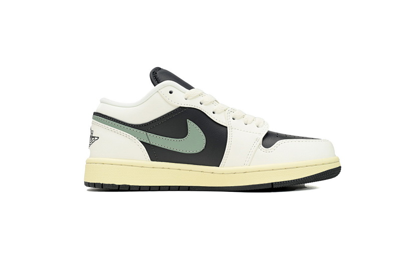 【AA1AQ】新黑绿 乔丹1代低帮 DC0774-001 Air Jordan 1 Low "Anthracite/Jade Smoke"