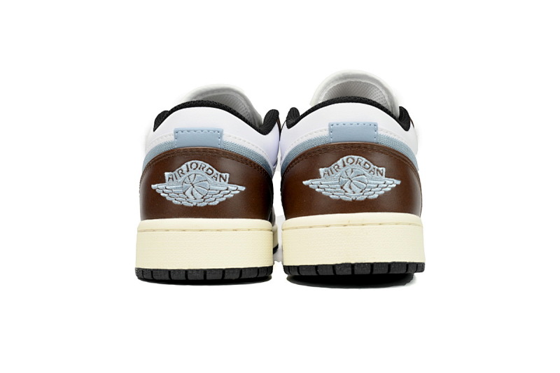 【AA1AQ】灰白棕 乔丹1代低帮 FQ8156-142  Air Jordan 1 Low SE GS 'Mocha Blue Grey'