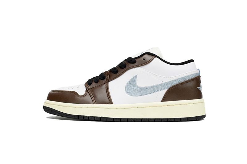 yupoo_327184_fbfad26f.jpg 【AA1AQ】灰白棕 乔丹1代低帮 FQ8156-142 Air Jordan 1 Low SE GS 'Mocha Blue Grey'