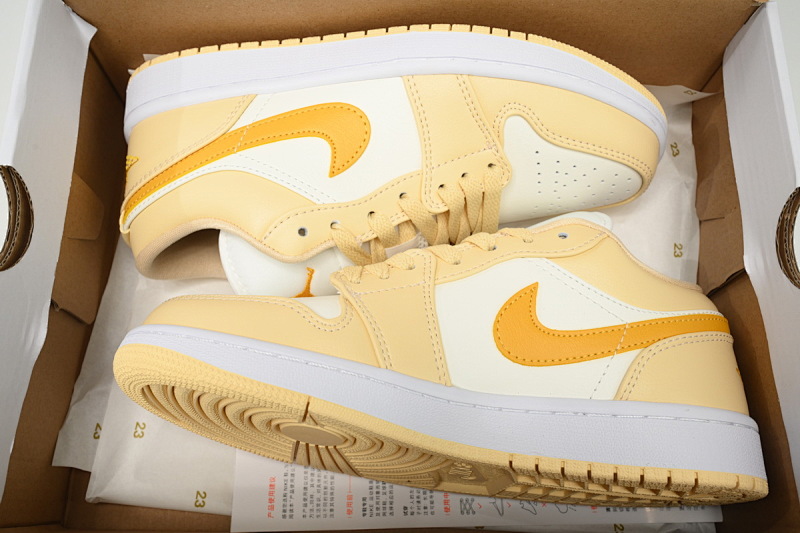 yupoo_327213_80d07eda.jpg 【AA1AQ】米黄 乔丹1代低帮 DC0774-170 Women's Air Jordan 1 Low "Team Gold"
