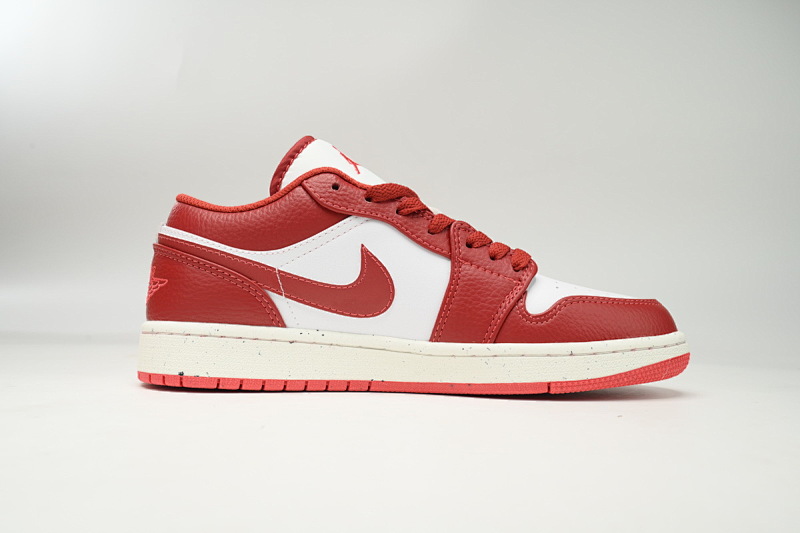 【AA1AQ】太阳红 乔丹1代低帮 FJ3459-160 Air Jordan 1 Low "White/Dune Red"