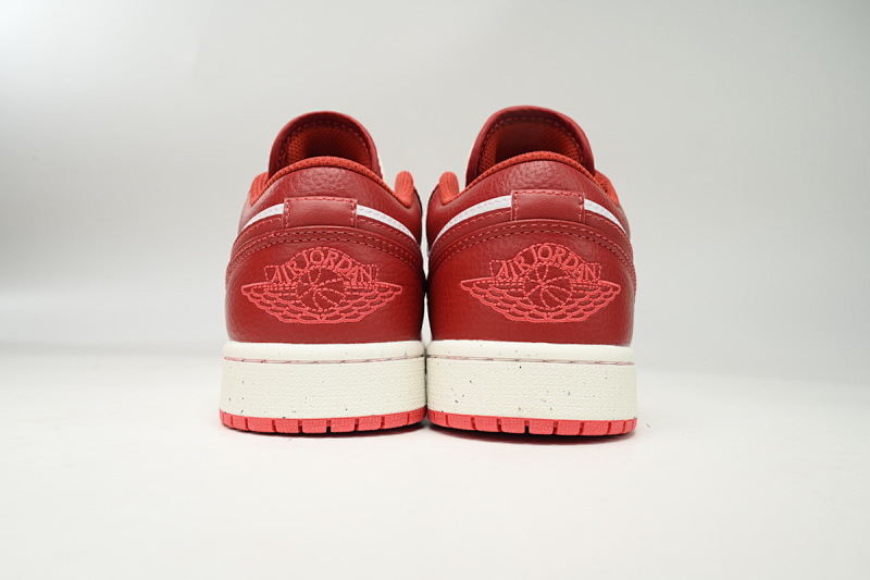 【AA1AQ】太阳红 乔丹1代低帮 FJ3459-160 Air Jordan 1 Low "White/Dune Red"