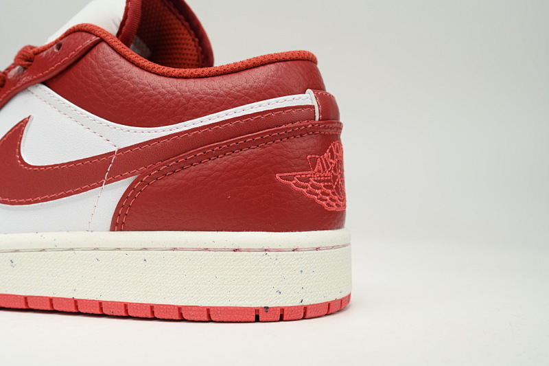 【AA1AQ】太阳红 乔丹1代低帮 FJ3459-160 Air Jordan 1 Low "White/Dune Red"