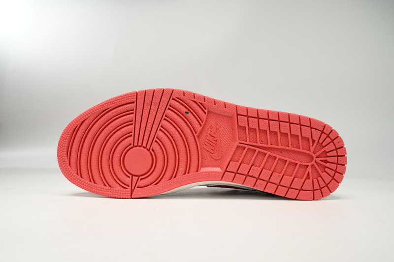【AA1AQ】太阳红 乔丹1代低帮 FJ3459-160 Air Jordan 1 Low "White/Dune Red"