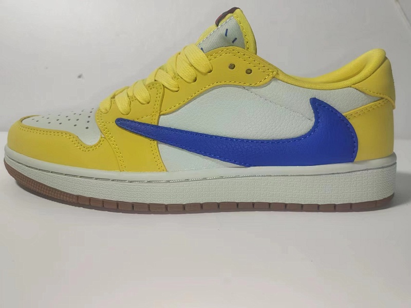 【AA1XH】8.0黄倒勾 乔丹1代低帮 DZ4137-700 Travis Scott x Air Jordan 1 Low OG 'Canary'