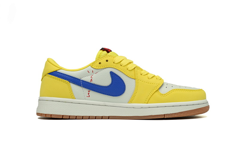 【AA1XH】8.0黄倒勾 乔丹1代低帮 DZ4137-700 Travis Scott x Air Jordan 1 Low OG 'Canary'