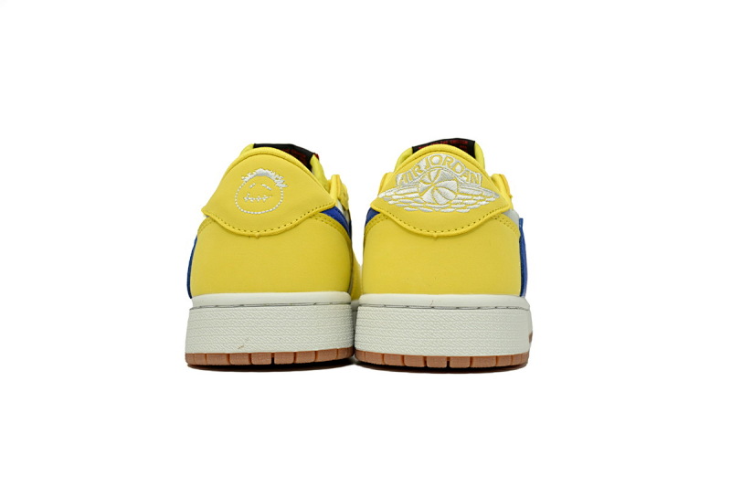 【AA1XH】8.0黄倒勾 乔丹1代低帮 DZ4137-700 Travis Scott x Air Jordan 1 Low OG 'Canary'