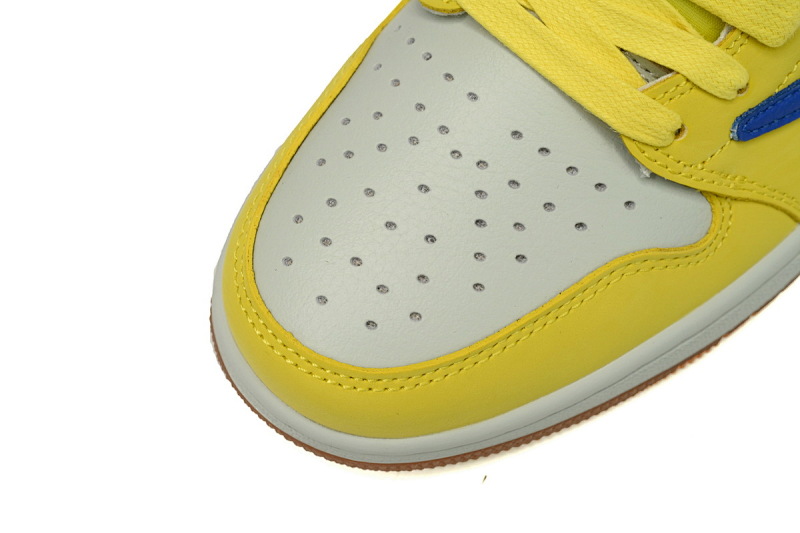 【AA1XH】8.0黄倒勾 乔丹1代低帮 DZ4137-700 Travis Scott x Air Jordan 1 Low OG 'Canary'