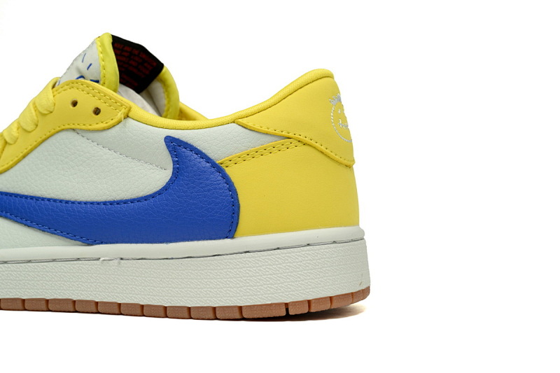 【AA1XH】8.0黄倒勾 乔丹1代低帮 DZ4137-700 Travis Scott x Air Jordan 1 Low OG 'Canary'