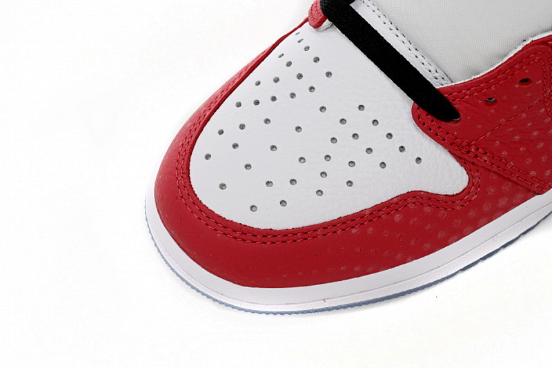 【CA1K6】蜘蛛侠 纯原版乔丹1代 555088-602 Air Jordan 1 High OG “Origin Story”