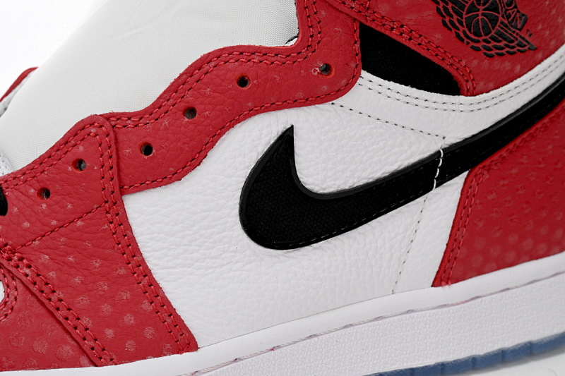 【CA1K6】蜘蛛侠 纯原版乔丹1代 555088-602 Air Jordan 1 High OG “Origin Story”