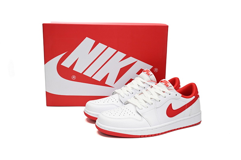 【AA1AQ】白红 乔丹1代低帮 CZ0790-161 Air Jordan 1 Low OG "Metallic Red"