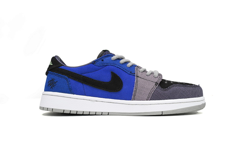 【AA1XH】低蓝娃娃 乔丹1代低帮 DZ7292-420 Zion Williamson x Air Jordan 1 Low OG “Voodoo”