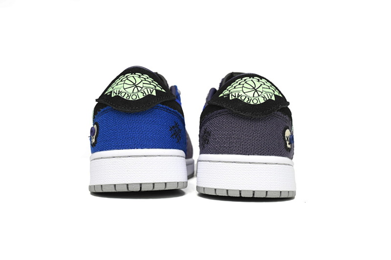 【AA1XH】低蓝娃娃 乔丹1代低帮 DZ7292-420 Zion Williamson x Air Jordan 1 Low OG “Voodoo”
