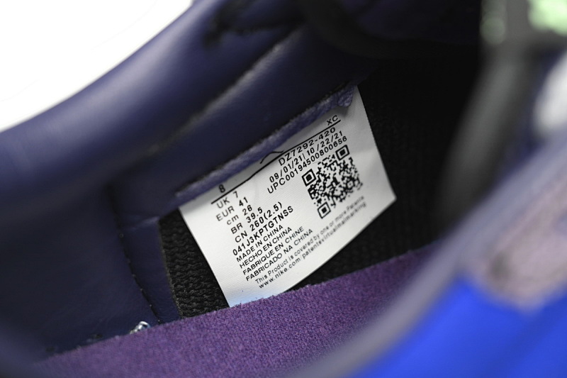 【AA1XH】低蓝娃娃 乔丹1代低帮 DZ7292-420 Zion Williamson x Air Jordan 1 Low OG “Voodoo”