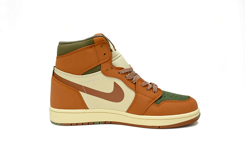 【BA7XH】防水棕白 东莞版乔丹1代篮球运动鞋 DB2889-102 Air Jordan 1 Element Gore-Tex "Brown/Olive"