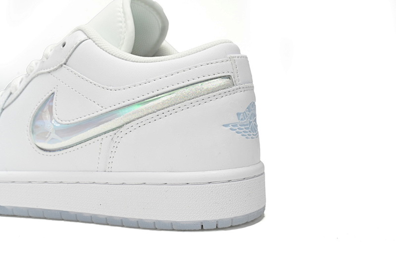 yupoo_327709_5949480a.jpg 【AG1AQ】冰雪奇缘 乔丹1代低帮 FQ9112-100 Air Jordan 1 Low GS Glitter Swoosh