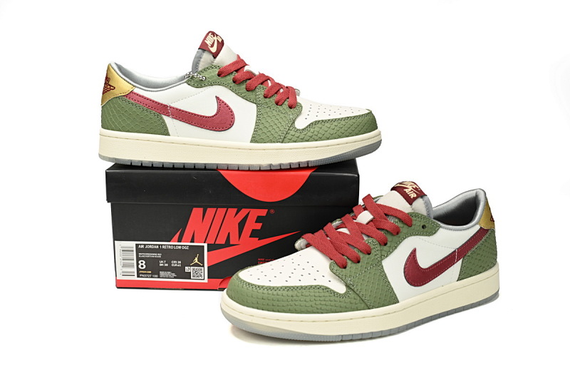 【BA5AQ】龙年限定 乔丹1代低帮 FN3727-100 Air Jordan 1 Low OG Year of the Dragon