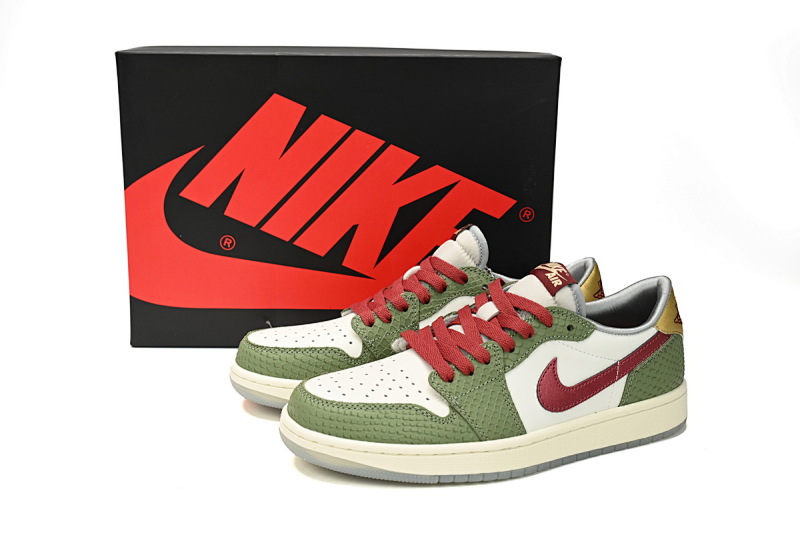 【BA5AQ】龙年限定 乔丹1代低帮 FN3727-100 Air Jordan 1 Low OG Year of the Dragon