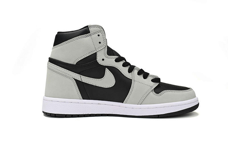 【BA7XH】2.0影子  东莞版乔丹1代篮球鞋 555088-035 Air Jordan 1 Shadow 2.0 Black Light Smoke Grey