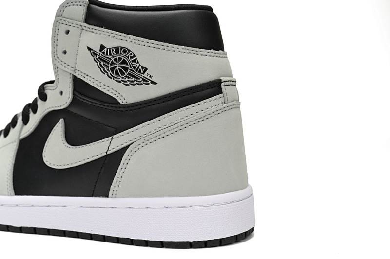 【BA7XH】2.0影子  东莞版乔丹1代篮球鞋 555088-035 Air Jordan 1 Shadow 2.0 Black Light Smoke Grey