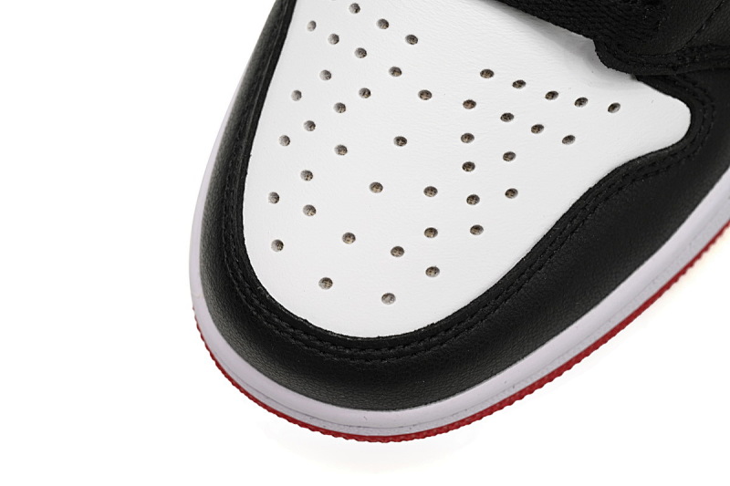 【BA7XH】黑脚趾丝绸 东莞版乔丹1代篮球运动鞋 CD0461-016    Air Jordan 1 WMNS “Satin Black Toe”