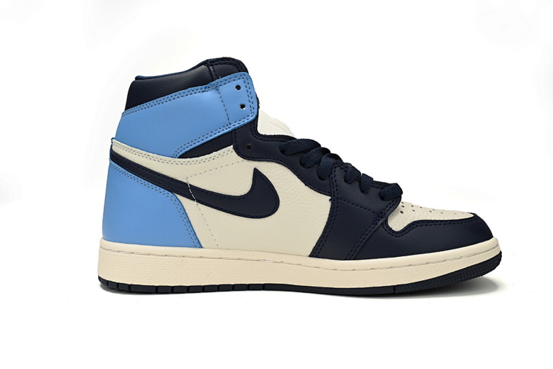 【BA7XH】黑曜石 东莞版乔丹1代555088-140 Air Jordan 1 Retro High OG “Obsidian University Blue”