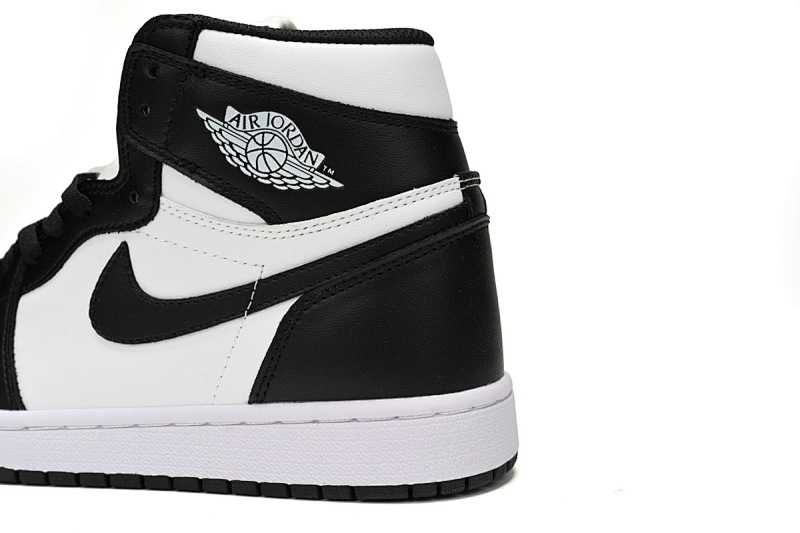 【BA7XH】黑白熊猫  东莞版乔丹1代 555088-010 Air Jordan 1 Retro High OG Black White
