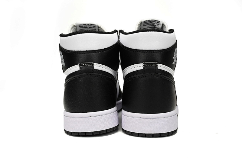 【BA7XH】黑白熊猫  东莞版乔丹1代 555088-010 Air Jordan 1 Retro High OG Black White