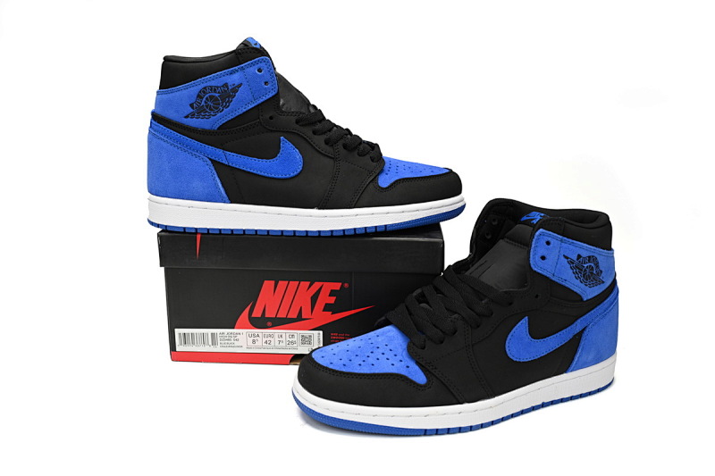 【BA7XH】皇家蓝鹿皮 东莞版乔丹1代篮球鞋 DZ5485-042 Air Jordan 1 High OG “Royal Reimagined”