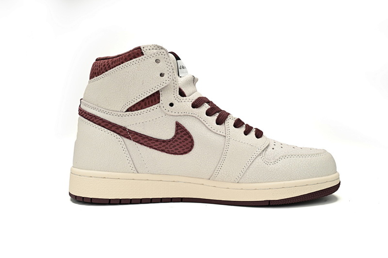 yupoo_328010_07ccc63c.jpg 【BA7XH】复古灰粽蛇纹 东莞版乔丹1代篮球鞋 DO7097-100 Air Jordan 1 High OG SailBurgundy Crush5