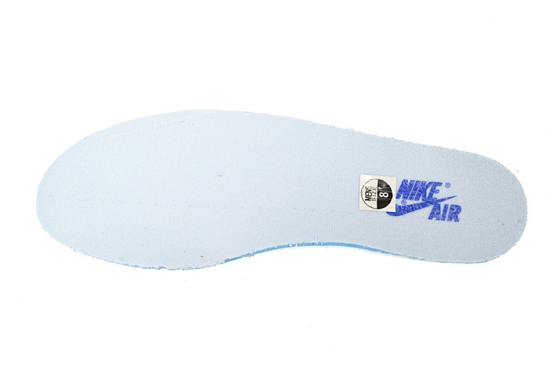 【BA7XH】水洗白蓝 东莞版乔丹1代篮球运动鞋 555088-402 Air Jordan 1 High OG GS Wash North Carolan