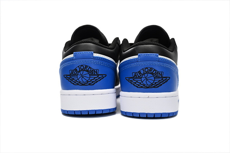 【AG1AQ】黑蓝白 乔丹1代低帮 553558-140  Air Jordan 1 Low "Royal Toe" 2023 Shoes