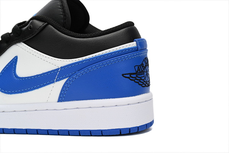 【AG1AQ】黑蓝白 乔丹1代低帮 553558-140  Air Jordan 1 Low "Royal Toe" 2023 Shoes