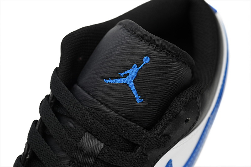 【AG1AQ】黑蓝白 乔丹1代低帮 553558-140  Air Jordan 1 Low "Royal Toe" 2023 Shoes