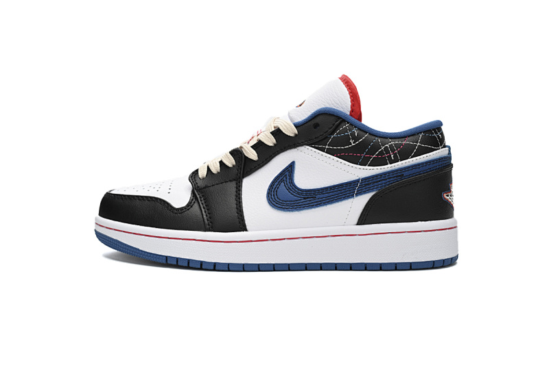 【AG1AQ】新蓝 乔丹1代低帮 FV3622-141 Air Jordan 1 Low SE "Black/Industrial Blue"