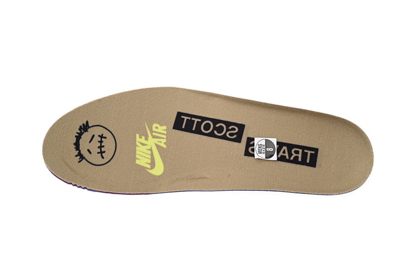 【DA7OG】高尔夫 OG版乔丹1代 FZ3124-200 Travis Scott x Air Jordan 1 Low Black, White, Green