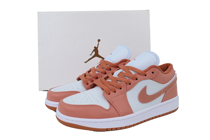 【AG1AQ】白红豆 乔丹1代低帮 DC0774-080 Air Jordan 1 Low "Rose Saumon"