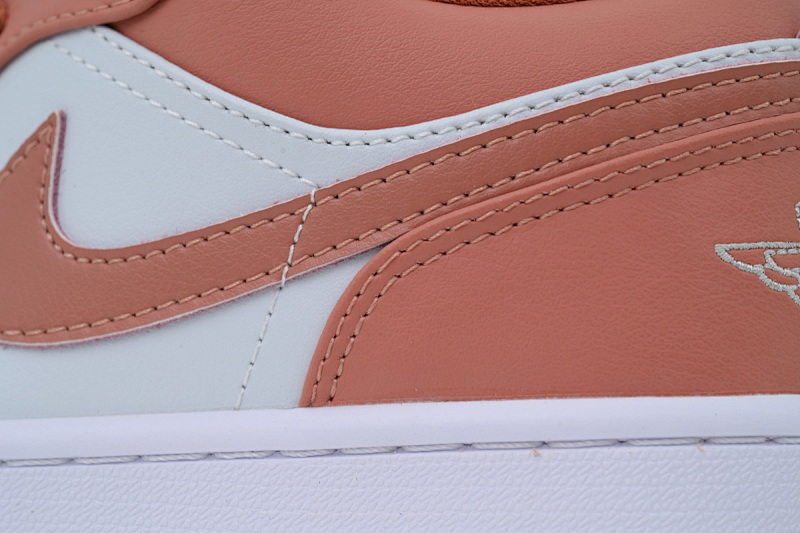【AG1AQ】白红豆 乔丹1代低帮 DC0774-080 Air Jordan 1 Low "Rose Saumon"