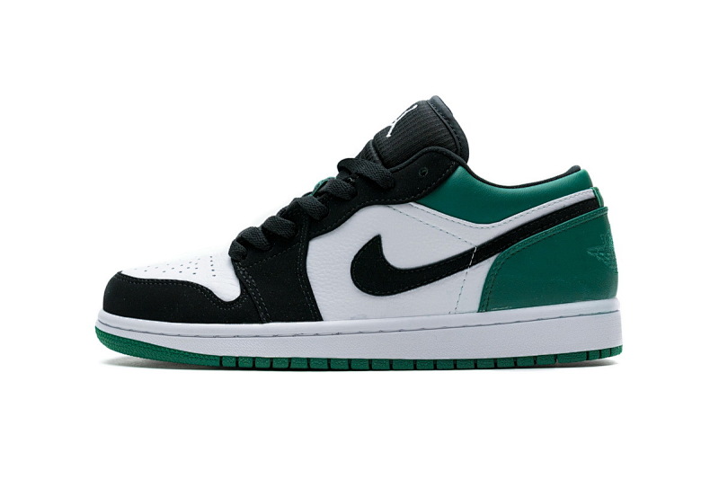 yupoo_328463_d1ed794a.jpg 【AA1AQ】黑白绿 乔丹1代低帮553558-113 Air Jordan 1 Low Mystic Green