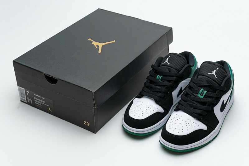 yupoo_328463_dc4aba4f.jpg 【AA1AQ】黑白绿 乔丹1代低帮553558-113 Air Jordan 1 Low Mystic Green